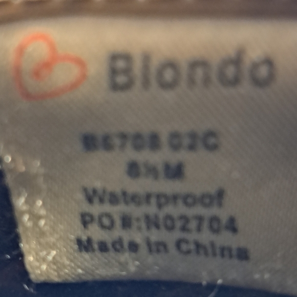 Blondo Chelsea Tan Suede Ankle Bootiel  Size 8.5 - Picture 10 of 12